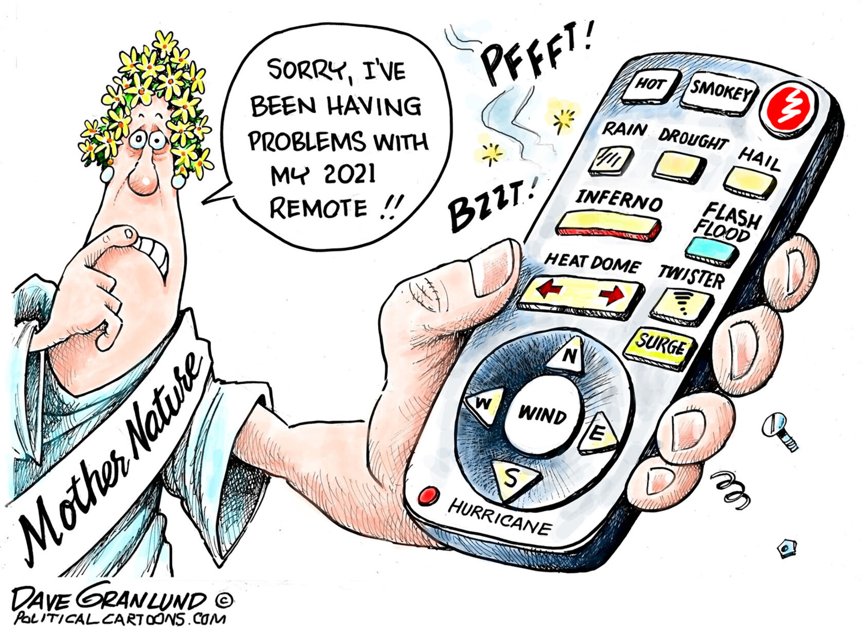 Cartoon for July 22, 2021